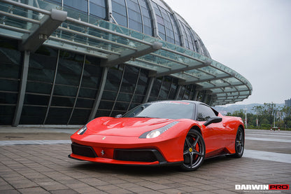 2010-2015 Ferrari 458 Coupe/Spyder BKSS Style Side Skirts - DarwinPRO Aerodynamics