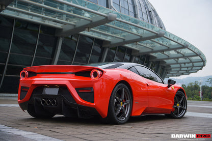 2010-2015 Ferrari 458 Coupe/Spyder BKSS Style Side Skirts - DarwinPRO Aerodynamics