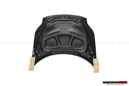 2010-2015 Ferrari 458 Coupe/Spyder BKSS Style Carbon Fiber Hood and Partial Carbon Fiber Front bumper - DarwinPRO Aerodynamics