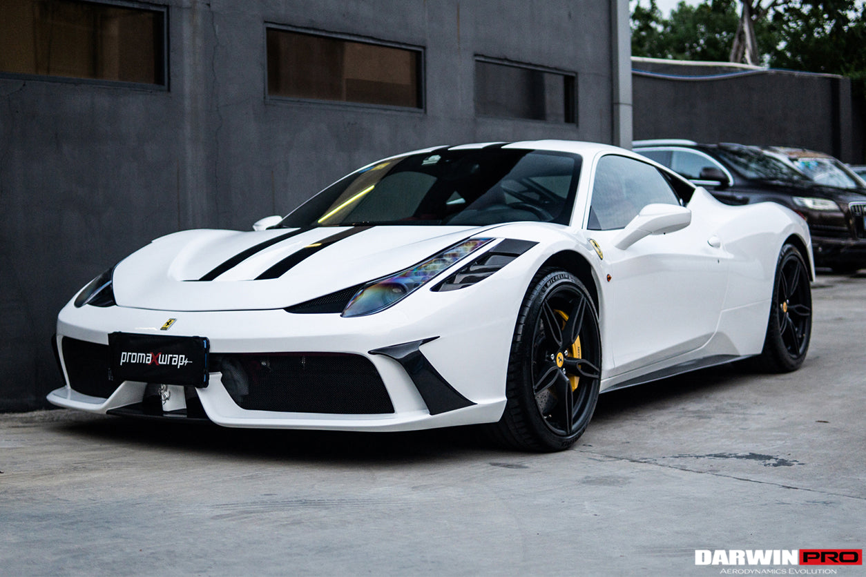 2010-2015 Ferrari 458 Coupe/Spyder Speciale Style Hood - DarwinPRO Aerodynamics