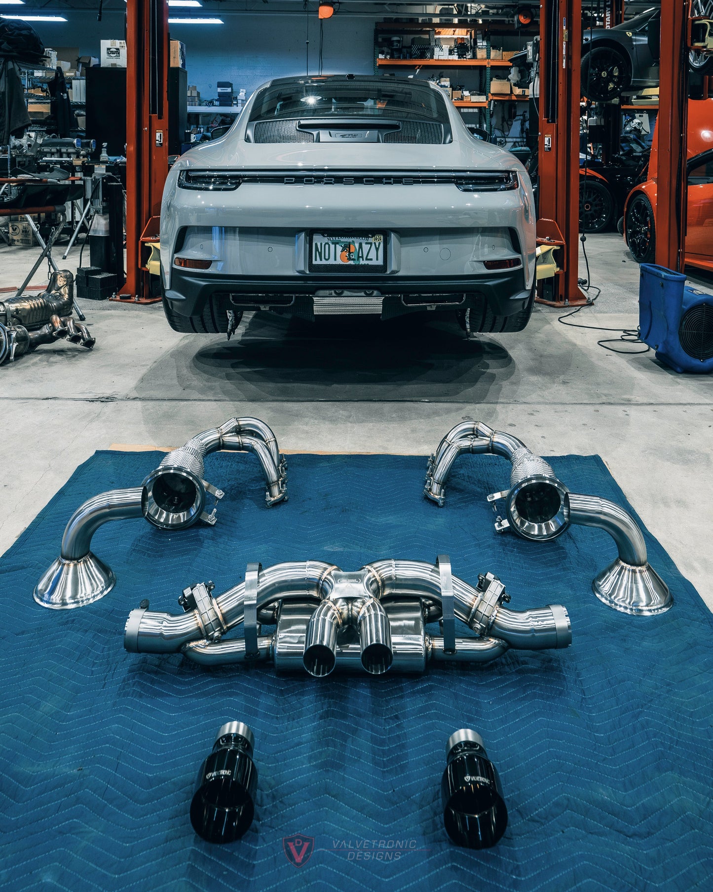 Valvetronic Design Porsche 992 GT3/RS Valved Sport Exhaust System