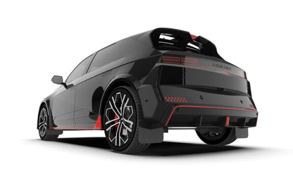 Rally Armor 25-26 Hyundai Ioniq 5 N Black Mud Flap w/Metallic Black Logo