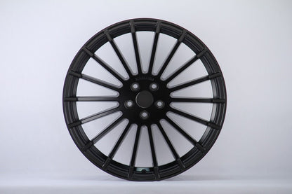 E481 Satin Black 21in Staggered Set 10.0 ET35 / 11.5 ET40 5.112 (4 Wheels)
