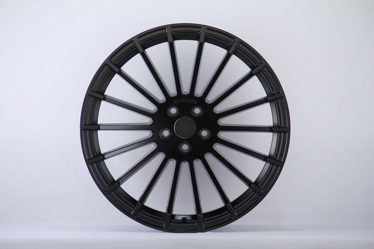 E481 Satin Black 21in Staggered Set 10.0 ET45 / 11.5 ET45 5.130 (4 Wheels)