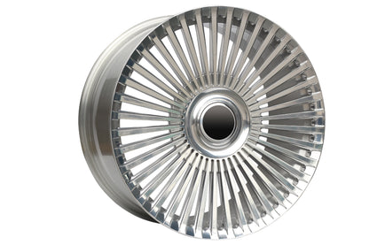 E482 Polished Face 20x9.0 ET25 5.112.120 - Square Set (4 Wheels)