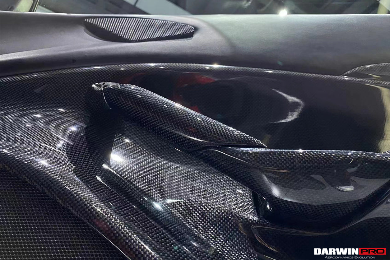 2015-2020 Ferrari 488 GTB/Spyder Carbon Fiber Door Handle Interior - DarwinPRO Aerodynamics
