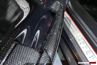 2015-2020 Ferrari 488 GTB/Spyder Carbon Fiber Door Handle Interior - DarwinPRO Aerodynamics