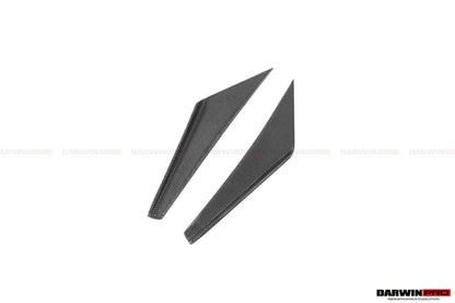 2015-2020 Ferrari 488 GTB/Spyder iMP-Performance Carbon Fiber Front Bumper Canards - DarwinPRO Aerodynamics