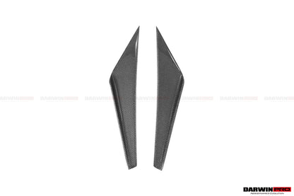 2015-2020 Ferrari 488 GTB/Spyder iMP-Performance Carbon Fiber Front Bumper Canards - DarwinPRO Aerodynamics
