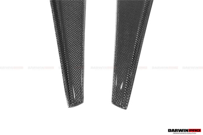 2015-2020 Ferrari 488 GTB/Spyder iMP-Performance Carbon Fiber Front Bumper Canards - DarwinPRO Aerodynamics