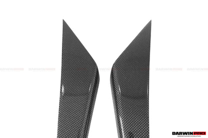 2015-2020 Ferrari 488 GTB/Spyder iMP-Performance Carbon Fiber Front Bumper Canards - DarwinPRO Aerodynamics