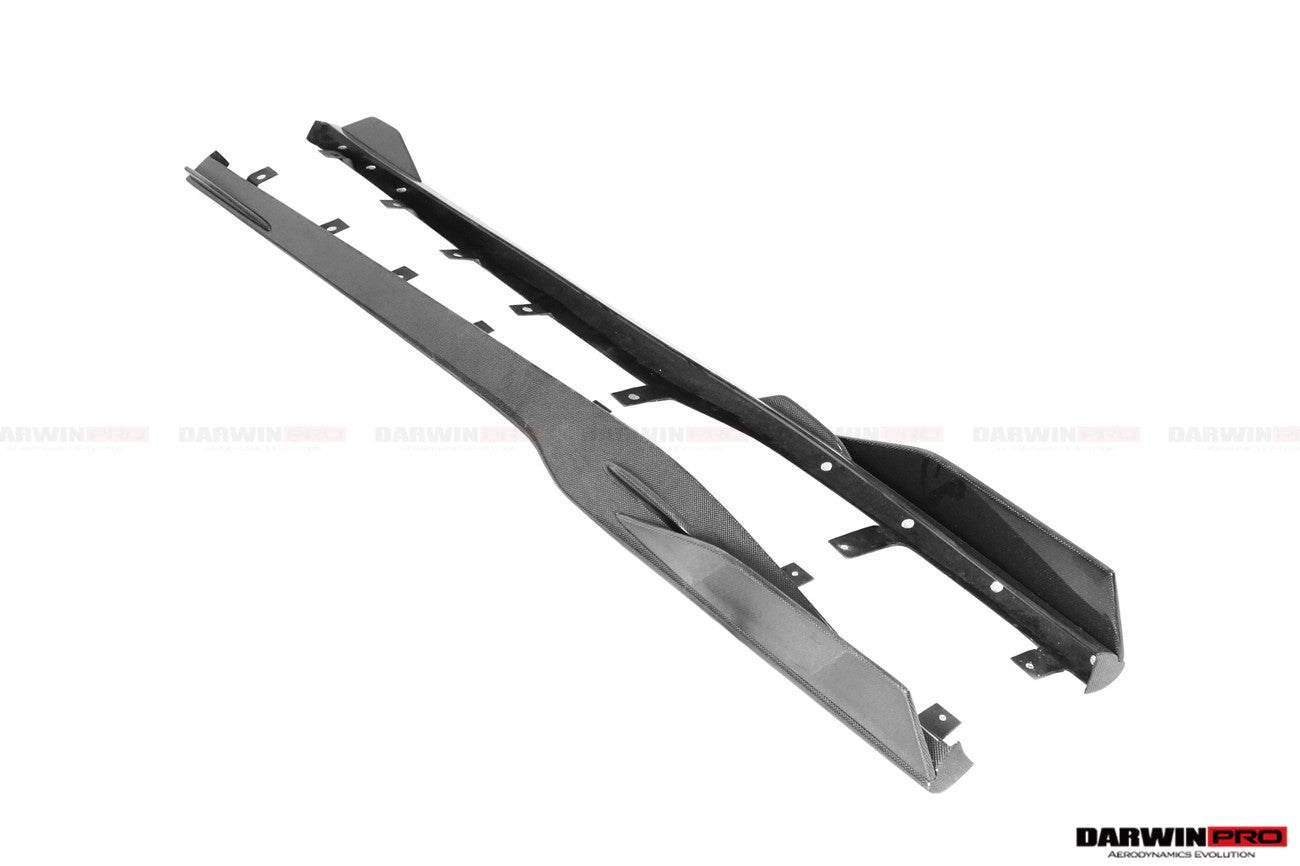 2015-2020 Ferrari 488 GTB/Spyder iMP-Performance Carbon Fiber Side Skirts Under Board - DarwinPRO Aerodynamics