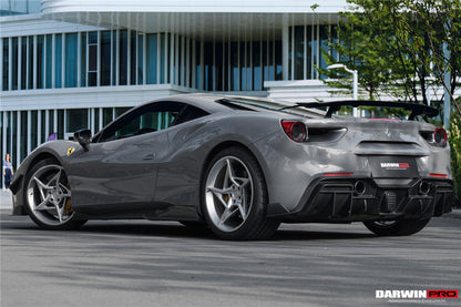 2015-2020 Ferrari 488 GTB/Spyder iMP-Performance Carbon Fiber Rear Diffuser - DarwinPRO Aerodynamics