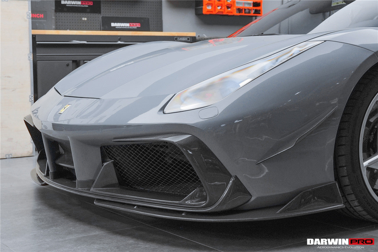 2015-2020 Ferrari 488 GTB/Spyder iMP-Performance Carbon Fiber Full Kit - DarwinPRO Aerodynamics