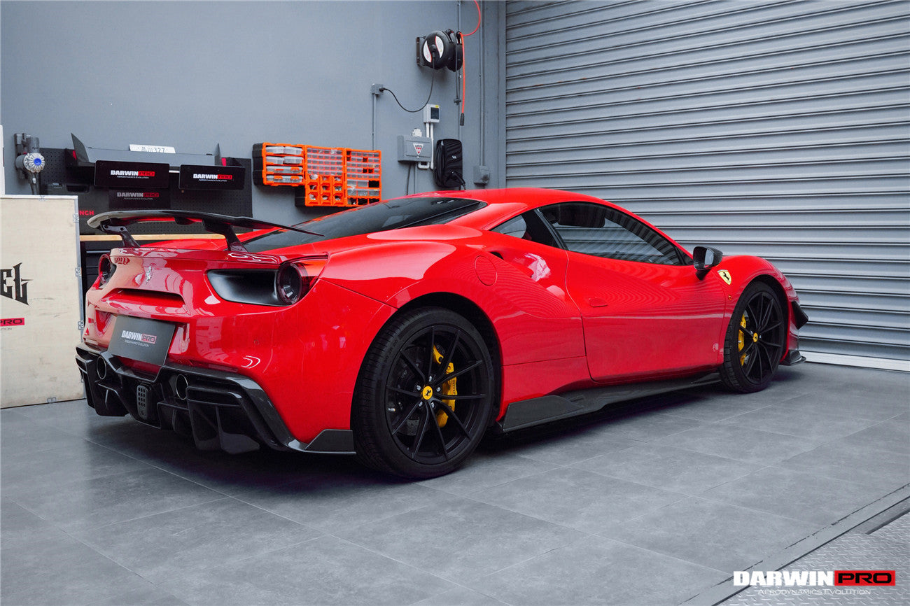 2015-2020 Ferrari 488 GTB/Spyder iMP-Performance Carbon Fiber Rear Diffuser - DarwinPRO Aerodynamics