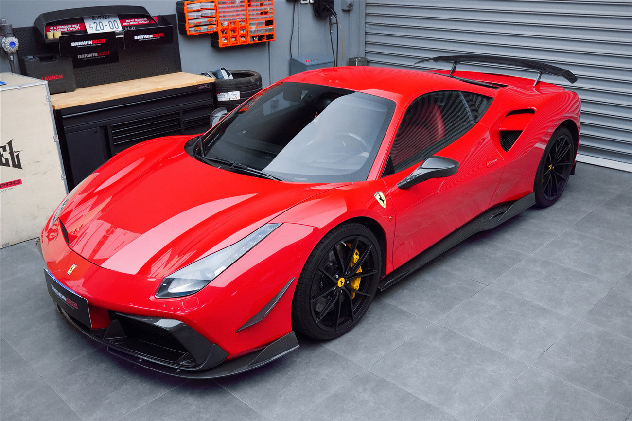 2015-2020 Ferrari 488 GTB/Spyder iMP-Performance Carbon Fiber Full Kit - DarwinPRO Aerodynamics