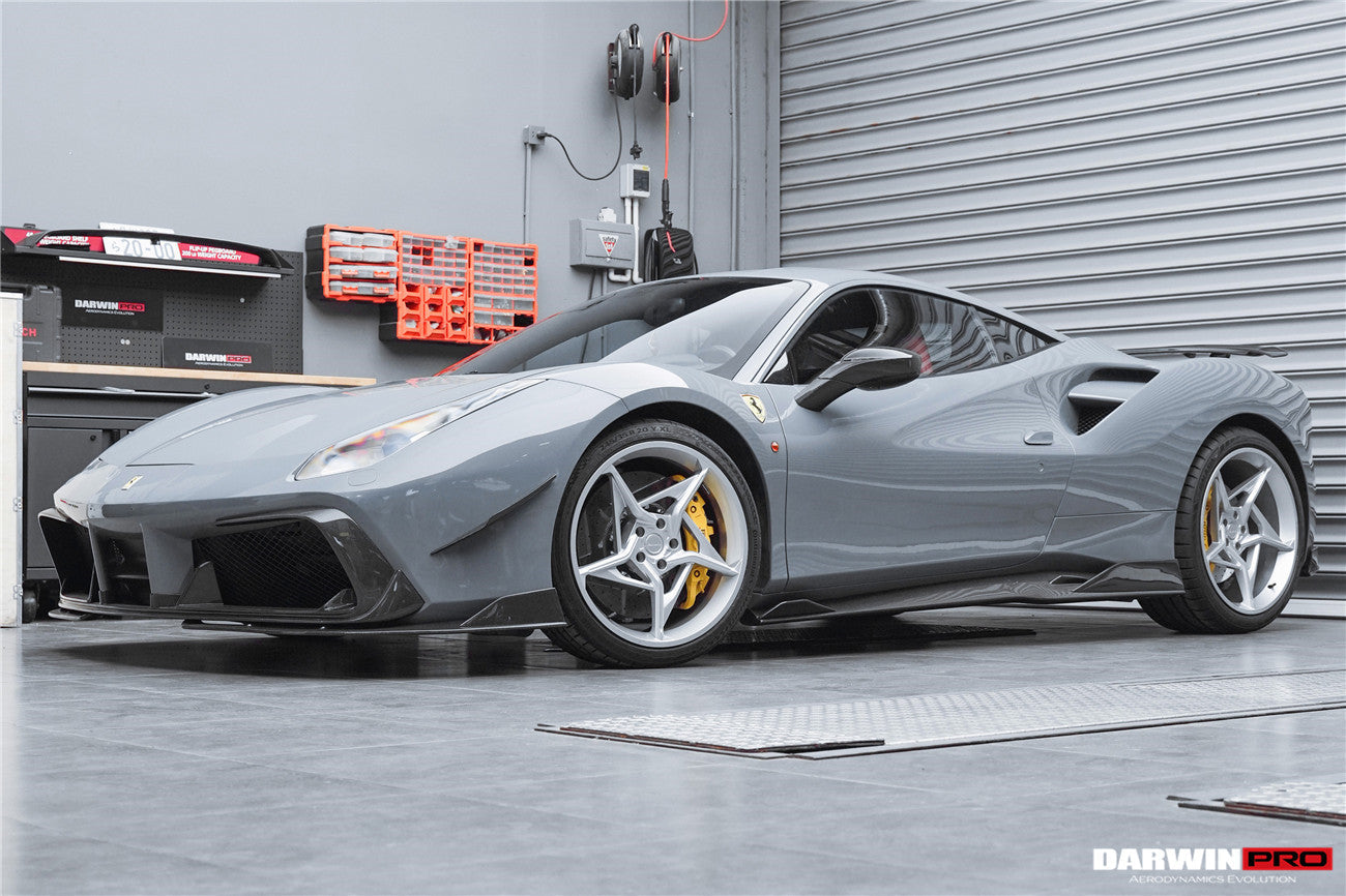 2015-2020 Ferrari 488 GTB/Spyder iMP-Performance Carbon Fiber Full Kit - DarwinPRO Aerodynamics