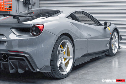 2015-2020 Ferrari 488 GTB/Spyder iMP-Performance Carbon Fiber Rear Diffuser - DarwinPRO Aerodynamics