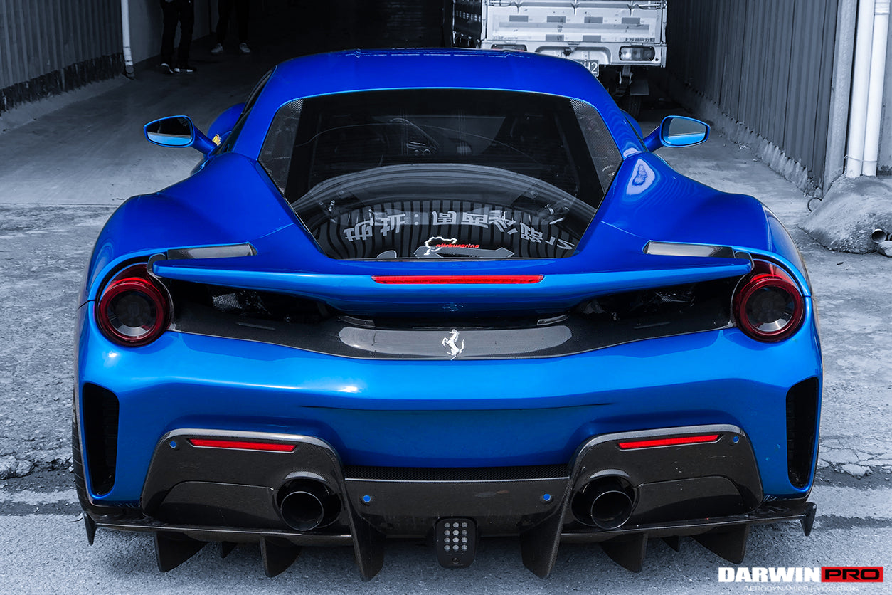 2015-2020 Ferrari 488 GTB/Spyder Pista Style Auto Full Body Kit - DarwinPRO Aerodynamics