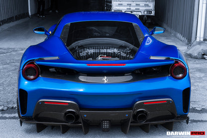 2015-2020 Ferrari 488 GTB/Spyder Pista Style Auto Full Body Kit - DarwinPRO Aerodynamics