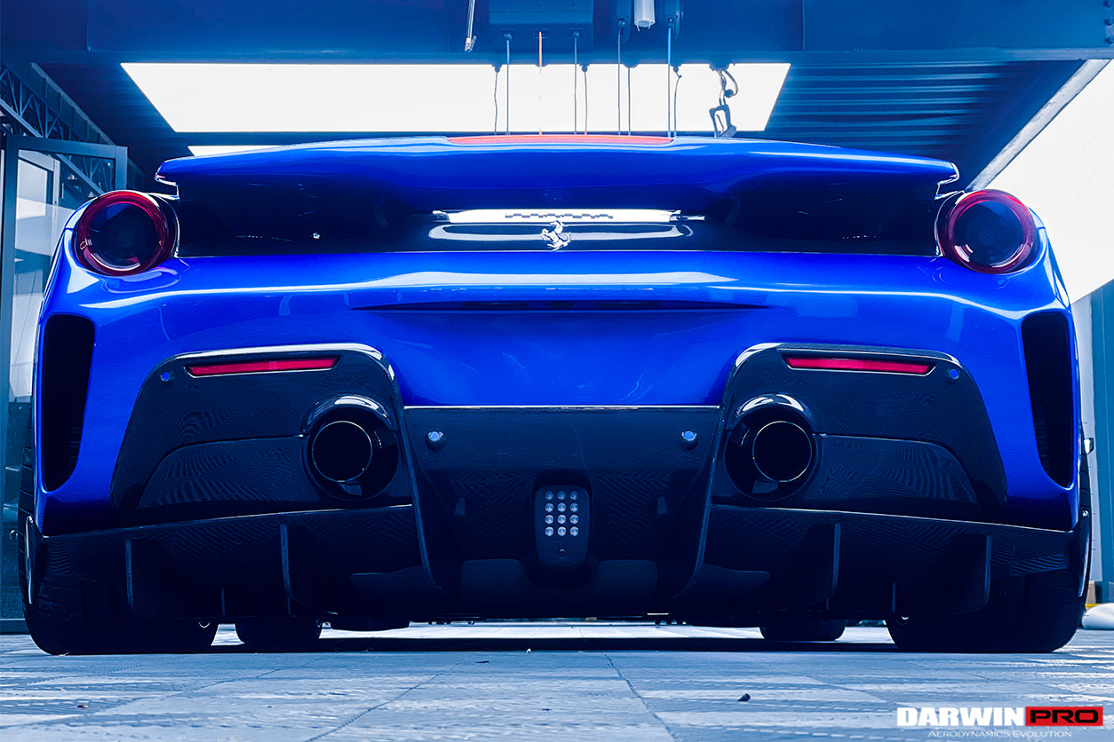 2015-2020 Ferrari 488 GTB/Spyder Pista Style Auto Full Body Kit - DarwinPRO Aerodynamics