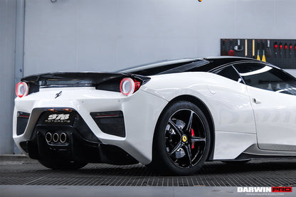2010-2015 Ferrari 458 Coupe/Spyder BKSS Style Side Skirts - DarwinPRO Aerodynamics