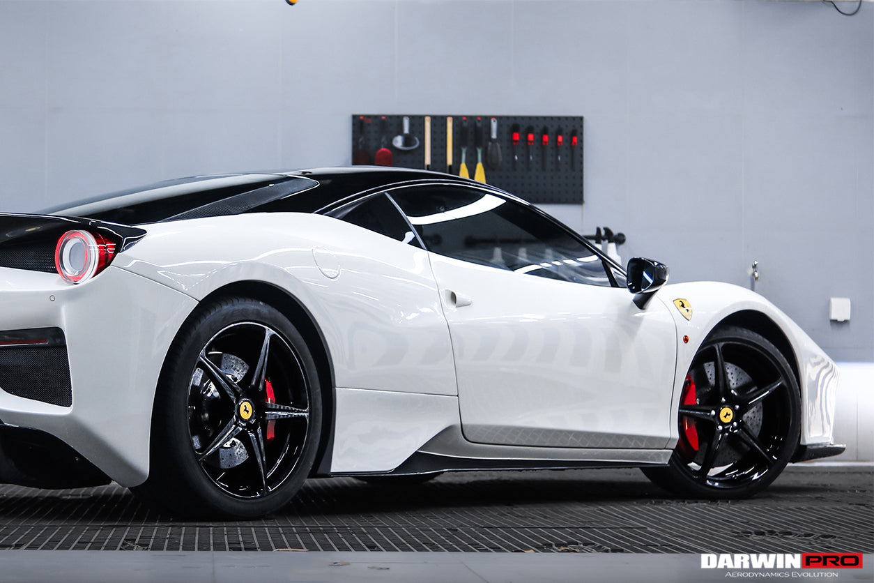 2010-2015 Ferrari 458 Coupe BKSS Style Partial Carbon Fiber Full Body Kit - DarwinPRO Aerodynamics