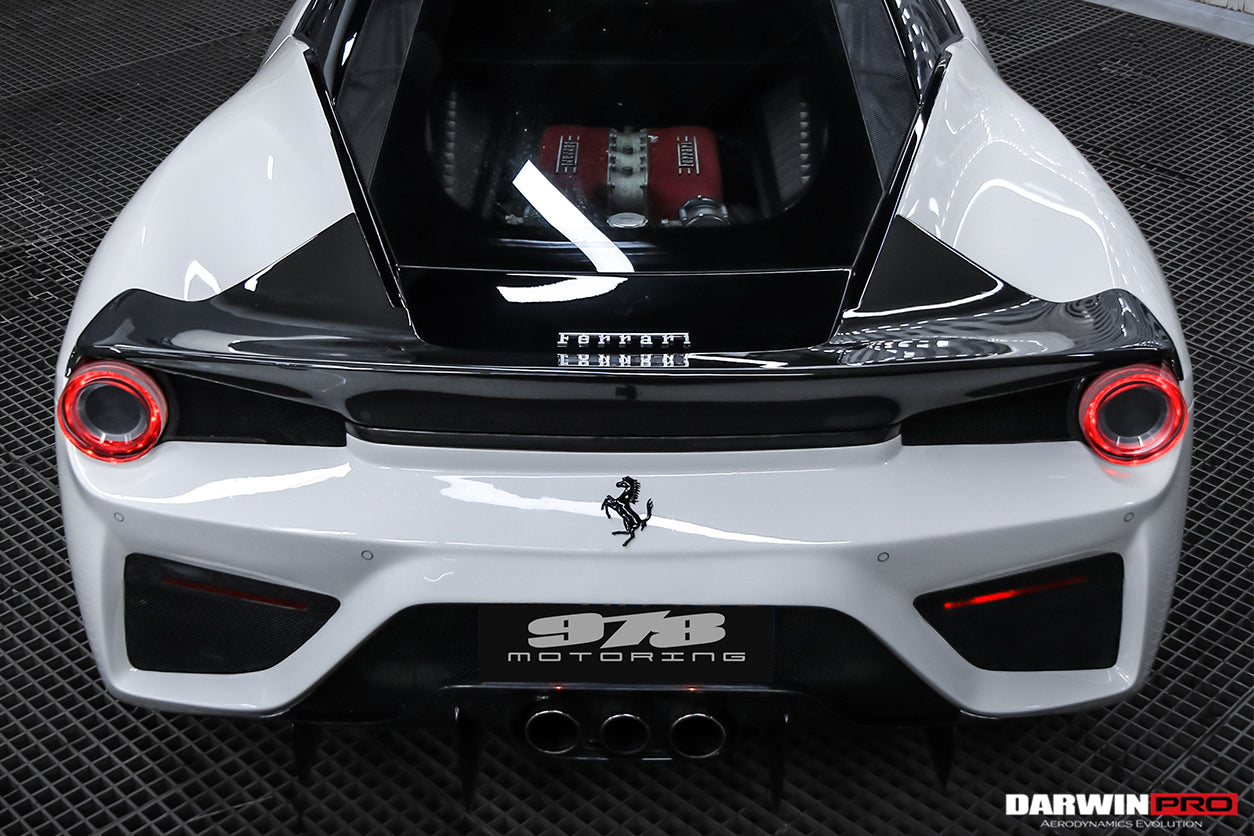 2010-2015 Ferrari 458 Coupe BKSS Style Partial Carbon Fiber Full Body Kit - DarwinPRO Aerodynamics
