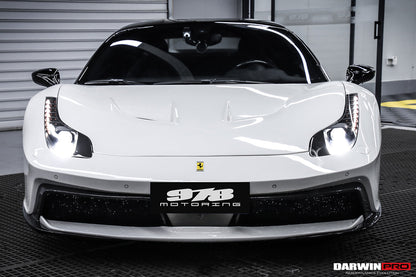 2010-2015 Ferrari 458 Coupe BKSS Style Partial Carbon Fiber Full Body Kit - DarwinPRO Aerodynamics