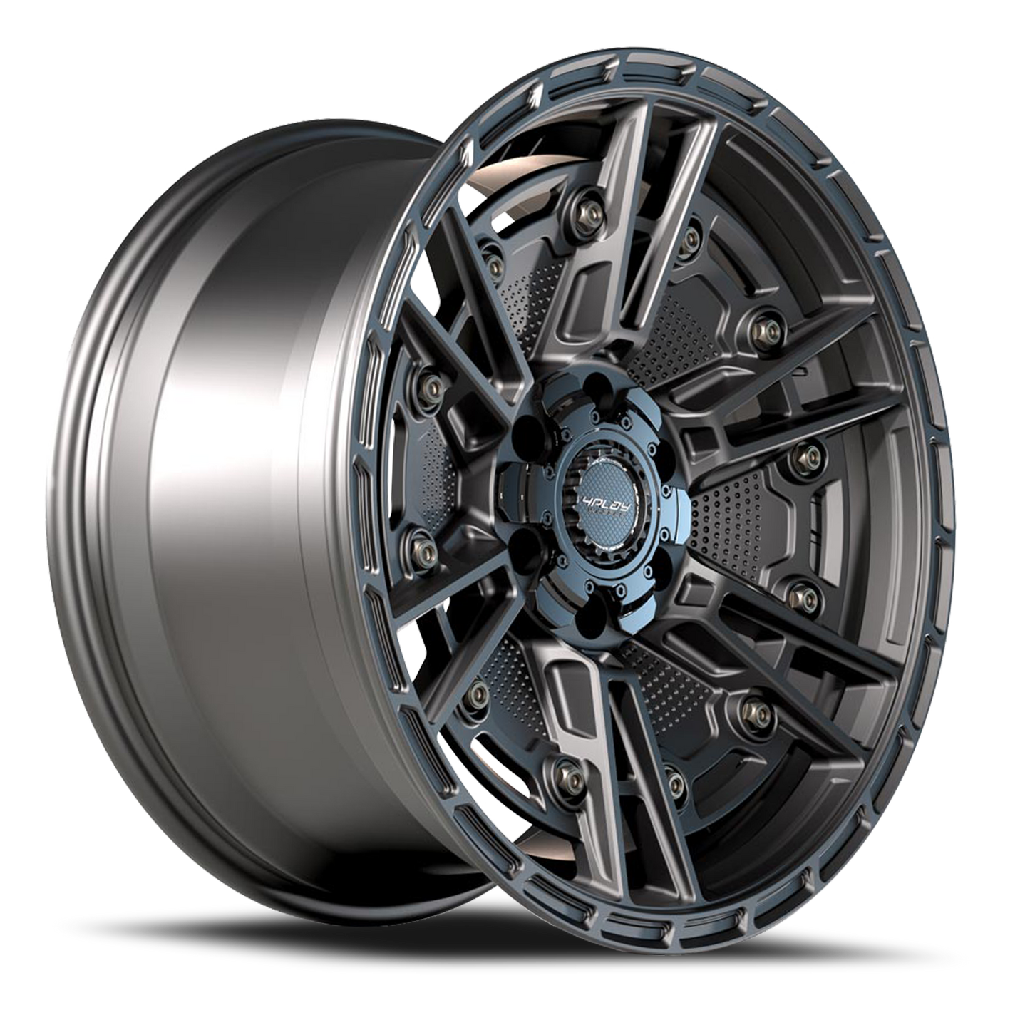 4PLAY 4PS01 20x9 -6 6x135/6x139.7mm 106.1mm Matte Black
