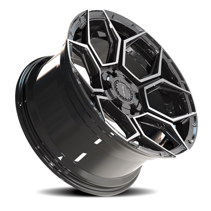 4PLAY 4PS26 20x9 -6 5x127/5x139.7mm 87.1mm Brushed Dark Charcoal