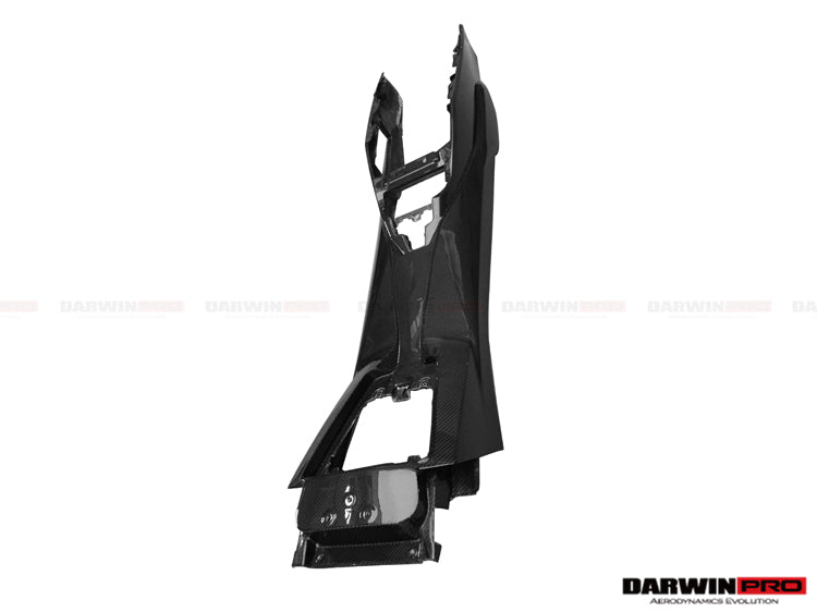 2011-2016 Lamborghini Aventador LP700 Coupe Carbon Fiber Center Control Surround Panel - DarwinPRO Aerodynamics