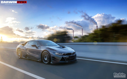 2014-2018 BMW i8 BZK Carbon Fiber Front Canards - DarwinPRO Aerodynamics