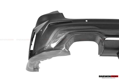 2021-UP BMW M4 G82/G83 BKSSII Style Rear Bumper - DarwinPRO Aerodynamics