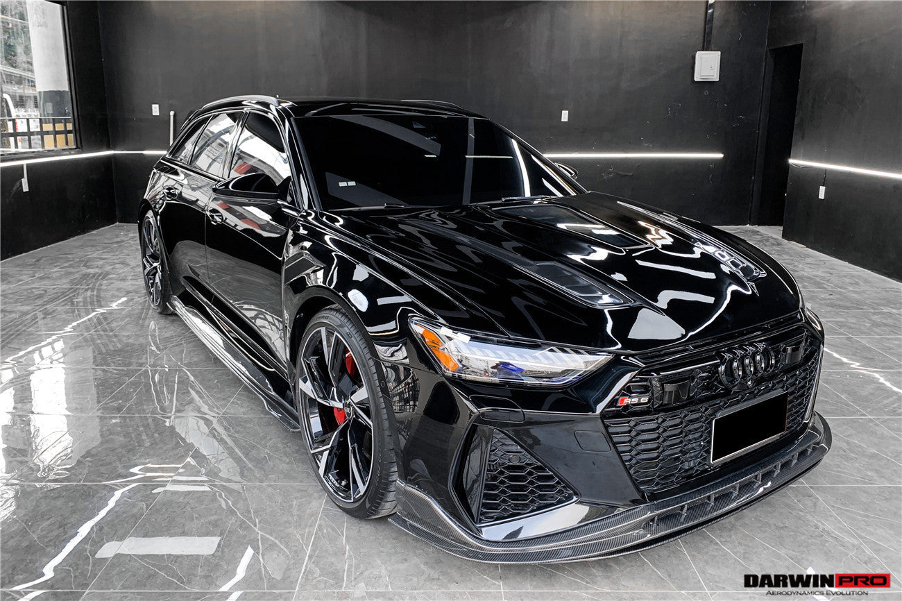 2019-2022 Audi RS6 Avant C8 BKSS Style Front Lip - DarwinPRO Aerodynamics