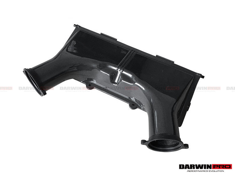 2015-2022 Ferrari F8/488 GTB/Spyder Dry Carbon Fiber Airbox - DarwinPRO Aerodynamics