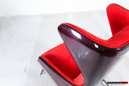 DARWINPRO CARBON FIBER SUEDE LOUNGE CHAIR - DarwinPRO Aerodynamics