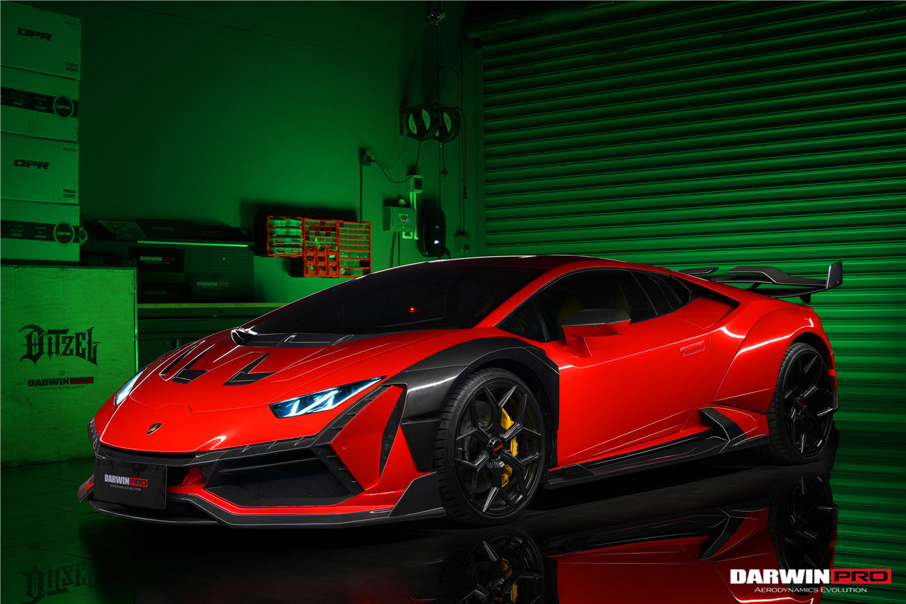 2015-2022 Lamborghini Huracan LP610/LP580/EVO BKSSII Style Side Skirts - DarwinPRO Aerodynamics