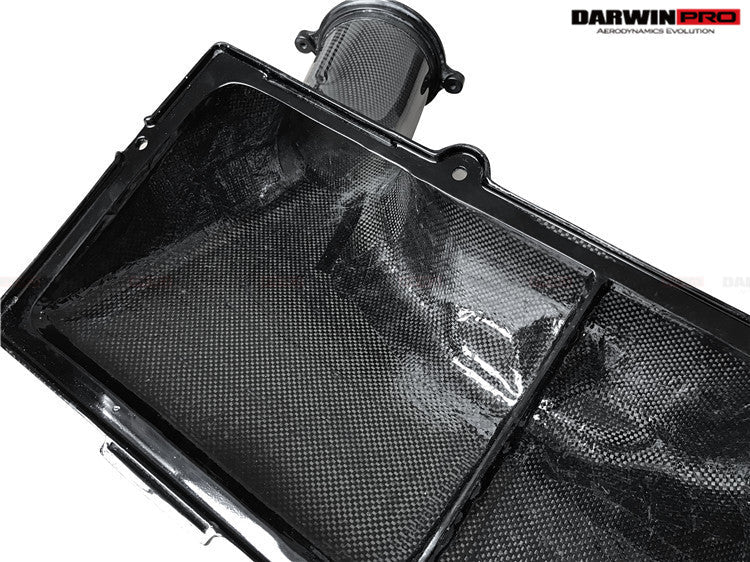 2015-2022 Ferrari F8/488 GTB/Spyder Dry Carbon Fiber Airbox - DarwinPRO Aerodynamics