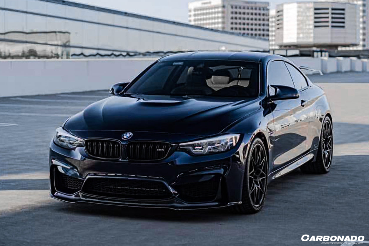 2014-2020 BMW M3 F80 M4 F82 VRS Style Carbon Fiber Front Lip - Carbonado