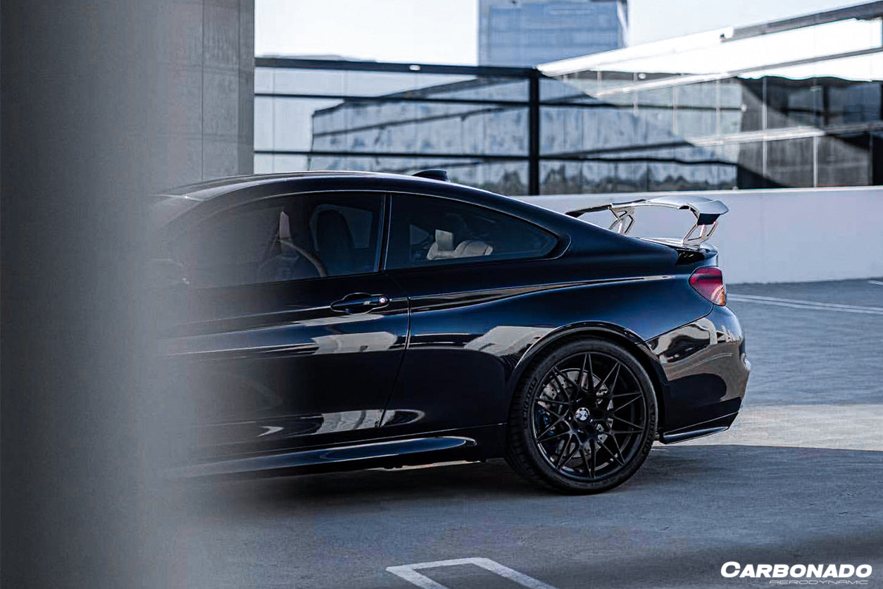 2014-2020 BMW M3 F80 M4 F82 VRS Style Carbon Fiber Trunk Spoiler - Carbonado