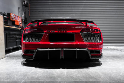 2016-2018 Audi R8 Coupe/Spyder iMP Performance Carbon Fiber Rear Diffuser - DarwinPRO Aerodynamics