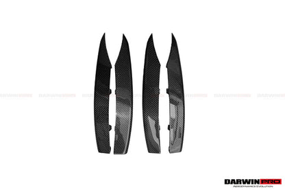 2009-2015 Audi R8 Coupe/Spyder Rear Air Duct Splitter - DarwinPRO Aerodynamics