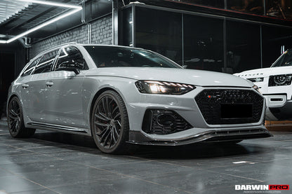 2020-2022 Audi RS4 B9.5 BKSS Style Carbon Fiber Front Lip - DarwinPRO Aerodynamics