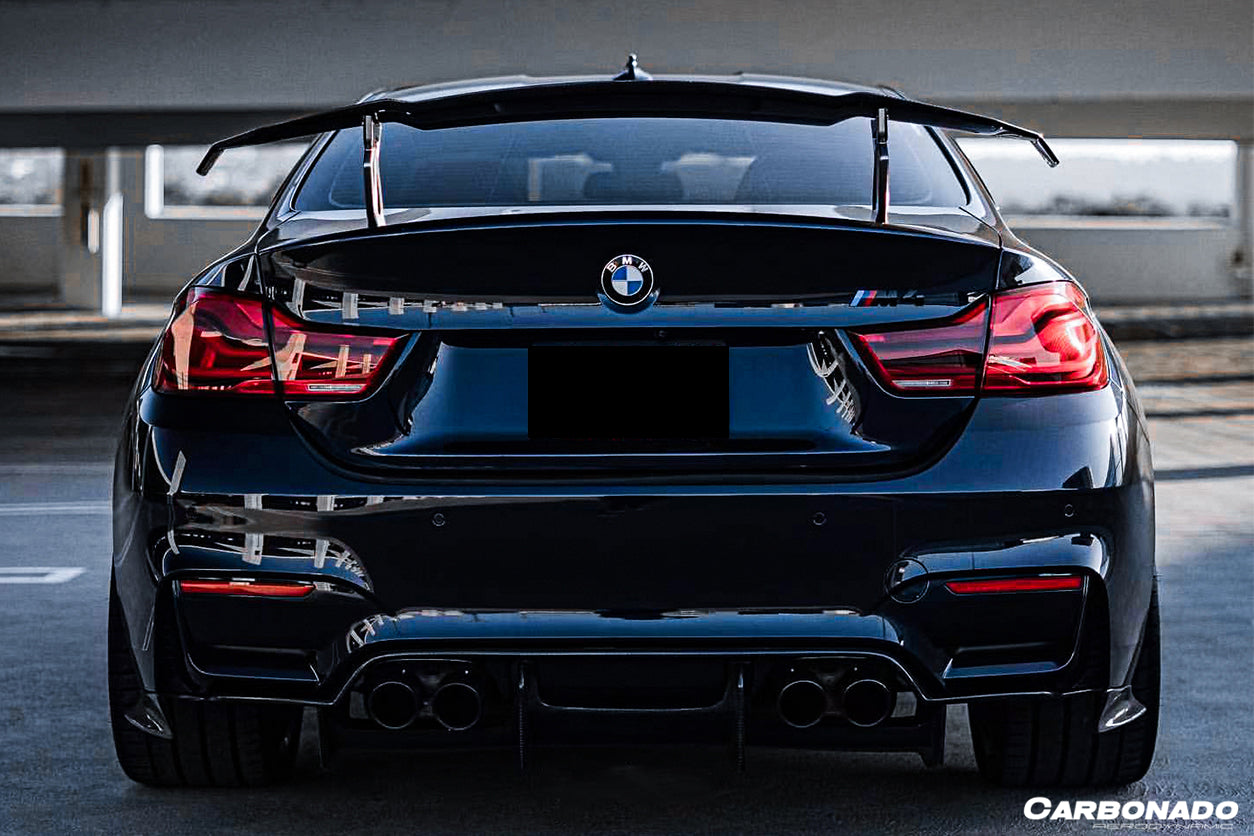 2014-2020 BMW M3 F80 M4 F82 VRS Style Carbon Fiber Trunk Spoiler - Carbonado