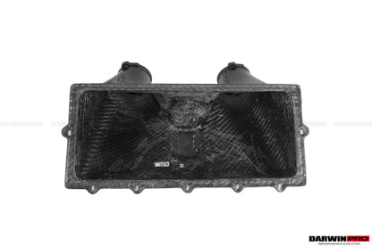 2010-2015 Ferrari 458 Coupe/Speciale Dry Carbon Fiber Airbox - DarwinPRO Aerodynamics