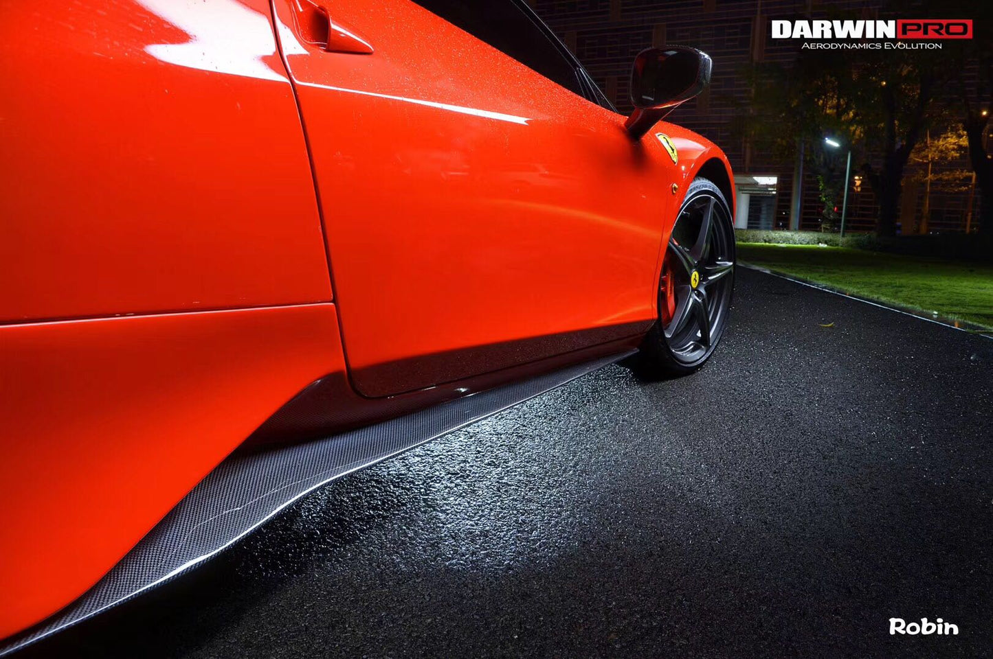 2010-2015 Ferrari 458 Coupe BKSS Style Partial Carbon Fiber Full Body Kit - DarwinPRO Aerodynamics