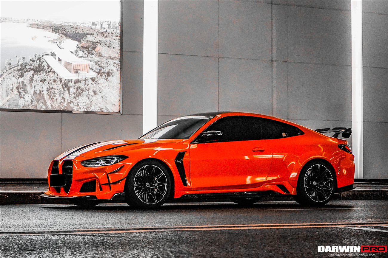 2021-UP BMW M4 G82/G83 BKSSII Style Front Bumper and Front Fender and Side Skirts - DarwinPRO Aerodynamics