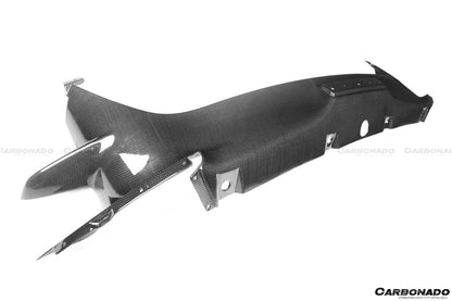 2018-UP Ferrari 812 Superfast /GTS MSY Style Front Bumper Air Vent - Carbonado