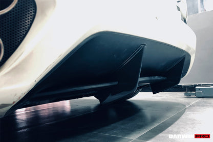 2009-2014 Ferrari California BKSS Style Carbon Fiber Rear Diffuser Canards - DarwinPRO Aerodynamics